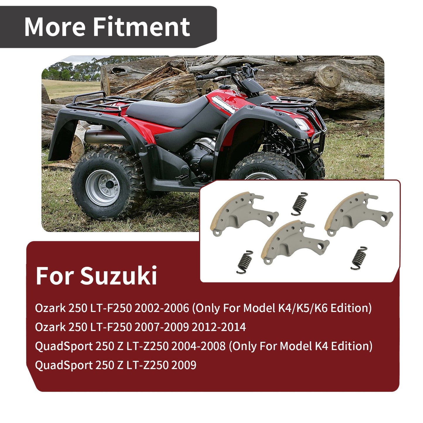 Wet Clutch Centrifugal Carrier for Suzuki Ozark 250 (2002–2008)