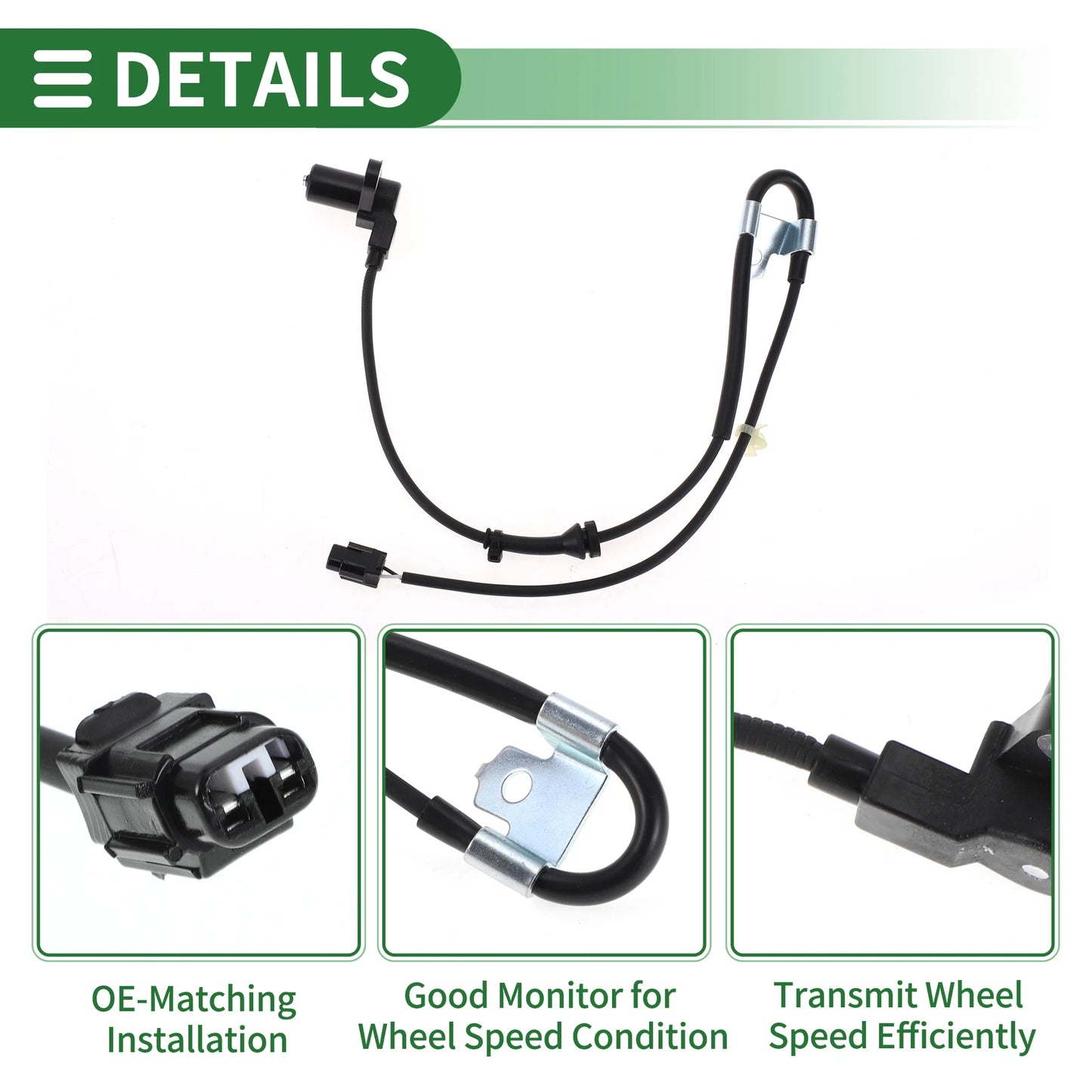 ABS Wheel Speed Sensor for Suzuki Swift (2004–2010) No. 5622062J00 Front Left
