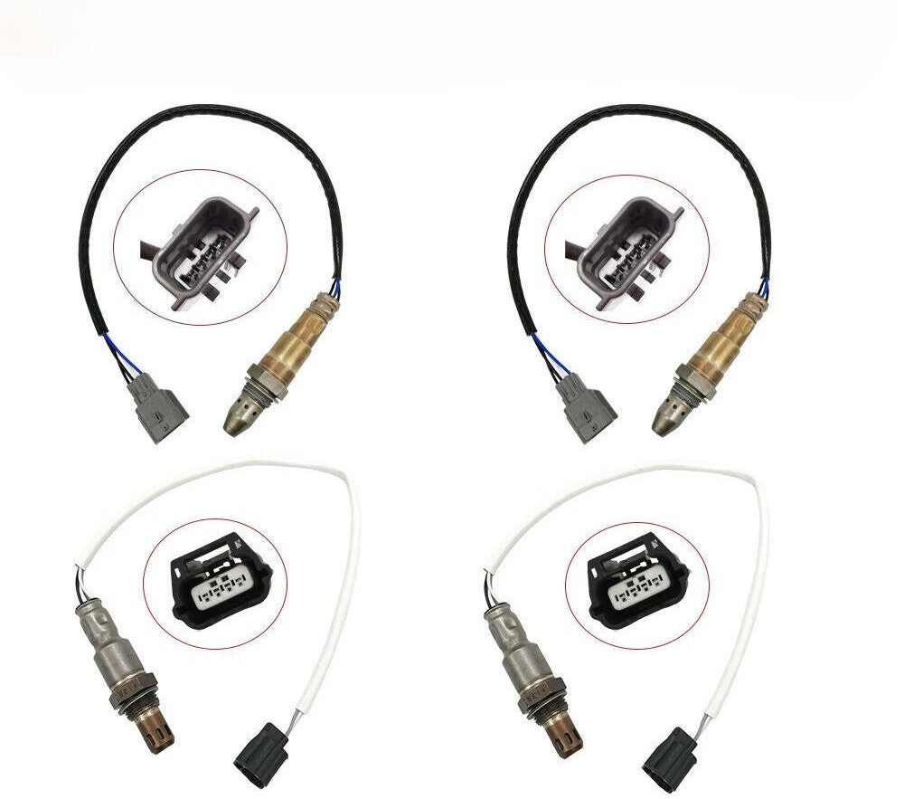 Set of 4 Oxygen Sensors for Infiniti Q50 3.7L V6 (2014–2015)