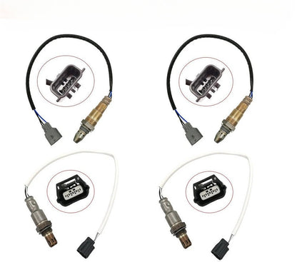 Set of 4 Oxygen Sensors for Infiniti Q50 3.7L V6 (2014–2015)