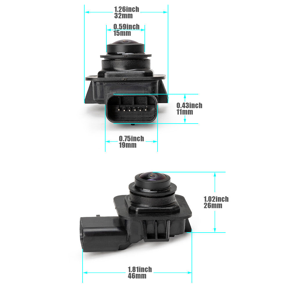 Rear View Backup Camera for Land Rover Evoque (2012–2013)