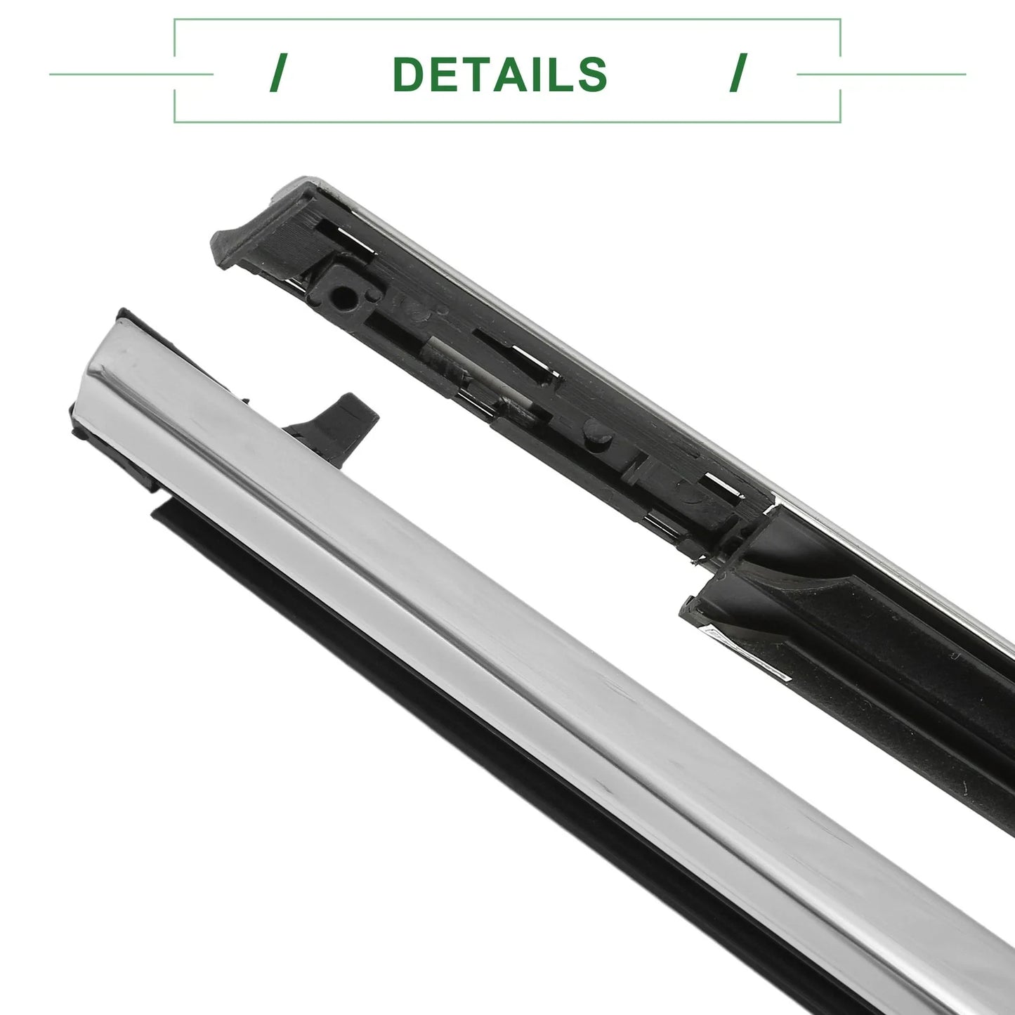Rear Left Weatherstrip Window Seal for Honda Accord (2003-2007)