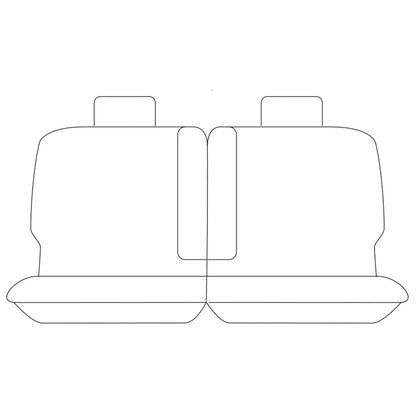 Tailor Made Black Neoprene Car Seat Covers for Nissan Patrol GU Wagon
