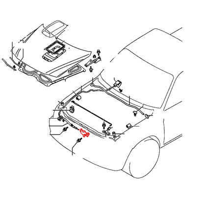 Bonnet  Latch Striker for Mitsubishi Pajero Montero Sport 1996-2008