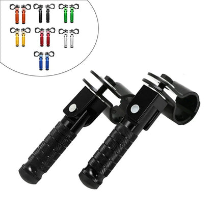 Folding Rearsets Foot Pegs for Motorbike Black CNC