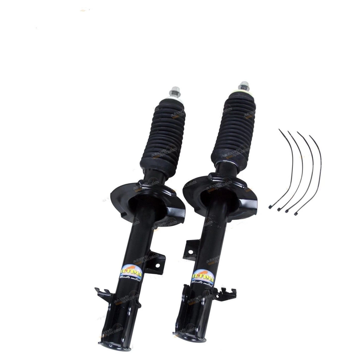 2 Front Gas Strut Shock Absorbers for Hyundai Getz (2002–2011)
