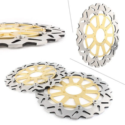 Gold Front Brake Disc Rotors for Ducati Multistrada Enduro 1200 (2016-2018)