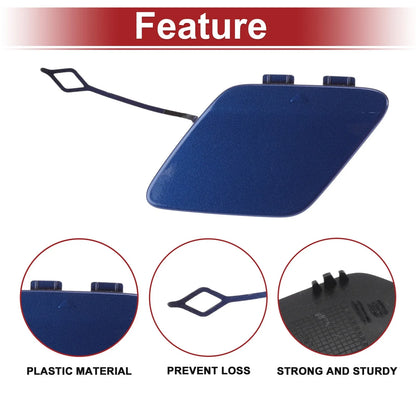 Rear Tow Hook Cover Cap for BMW 428i Estoril Blue Metallic