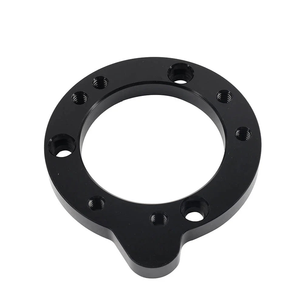 BLK Air Filter Cleaner Adapter Plate for Harley CV & S&S Super E G Carburetor