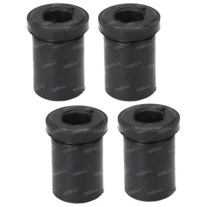 Set of 4 Rear Leaf Spring Upper Chassis Shackle Bushes for Nissan Patrol MQ MK (1980–1987)