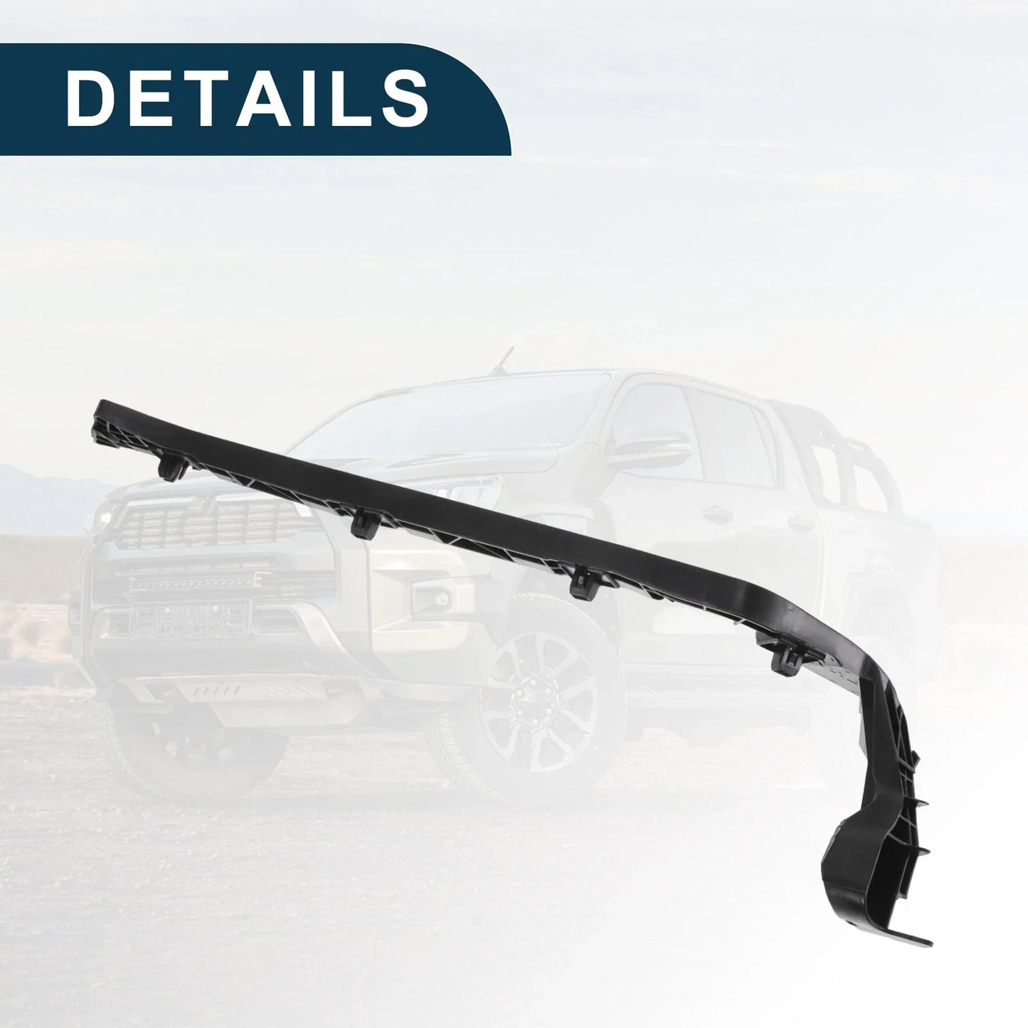 Left Rear Bumper Retainer Bracket for Honda Civic (2012)