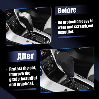 Car Gear Shift Knob Cover for Chevrolet Cruze, Aveo (2011-2015, 2007-2011)