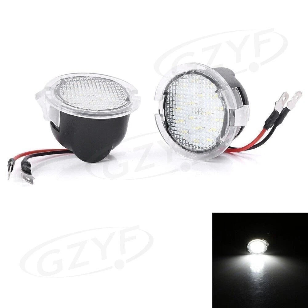 2X LED Side Mirror Puddle Lights for Ford F150 Raptor (2009–2014)