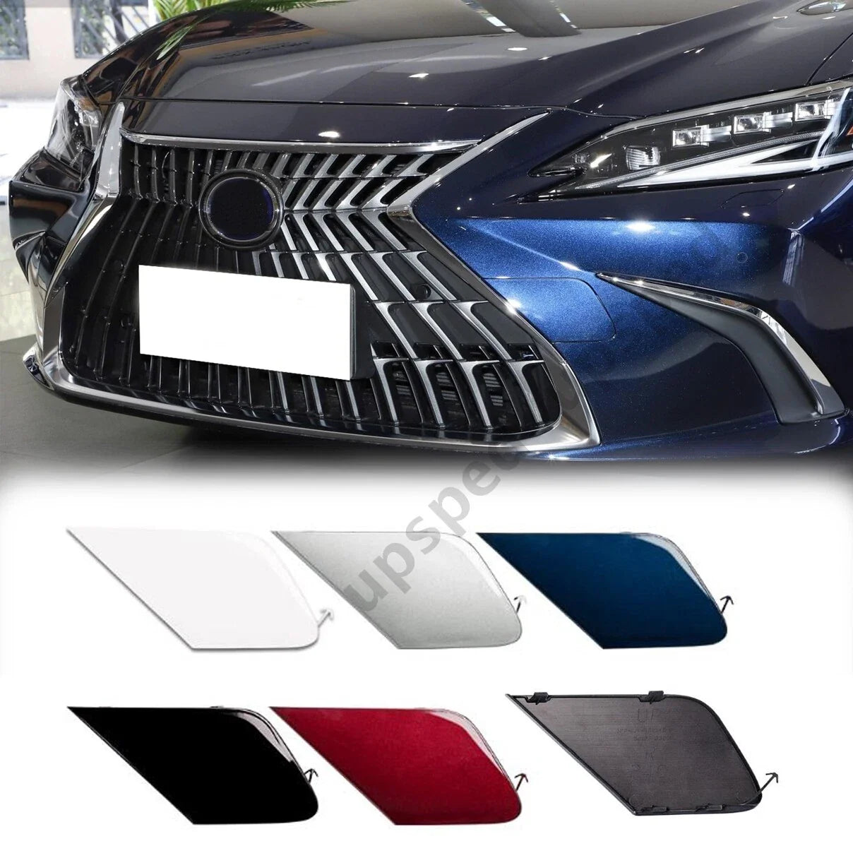 Front Bumper Tow Hook Eye Cover Cap for Lexus ES250 ES350 ES300H (2018–2021)