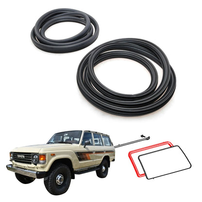 Side Quarter Window Weatherstrip for Toyota Land Cruiser J60 FJ62 HJ61 (1980–1990)