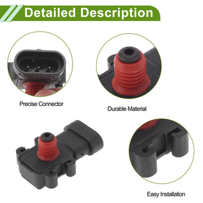 MAP Sensor for Chevrolet Silverado 2500 (No.28139775)