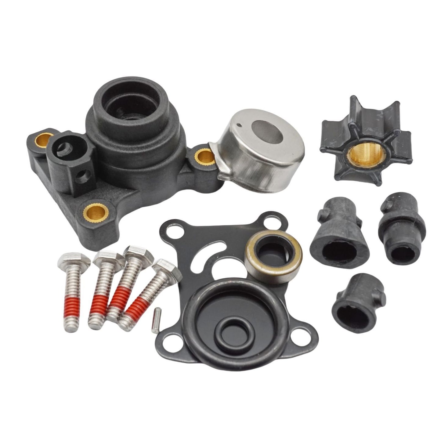Water Pump Impeller Kit & Seal Kit for Johnson Evinrude 8-15 HP (1980–2023)