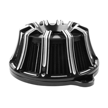 1" Handlebar Mount Clamps Risers for Harley Dyna Softail