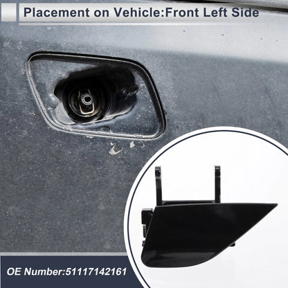 1x Front Left Side Bumper Headlight Washer Nozzle Cover for BMW 750i