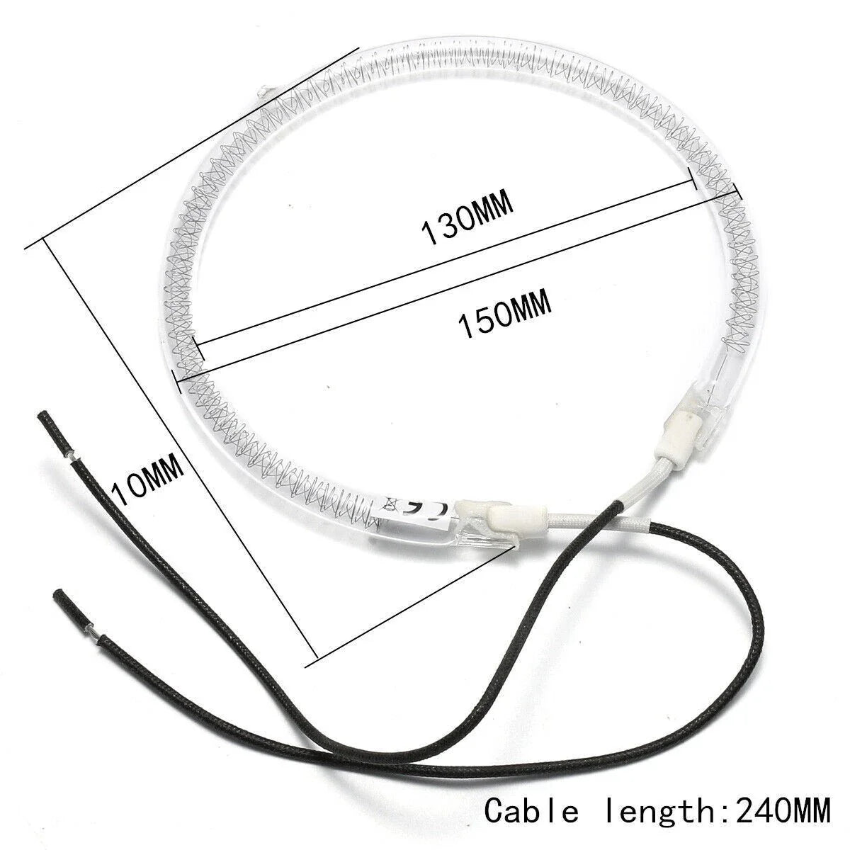Spare Parts Heating Element Bulb 1200-1400W for Oven Cooker