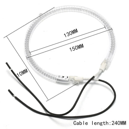 Spare Parts Heating Element Bulb 1200-1400W for Oven Cooker