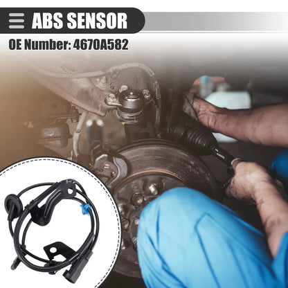 Rear Right ABS Wheel Speed Sensor for Mitsubishi Lancer Outlander (2003–2018) No. 4670A582