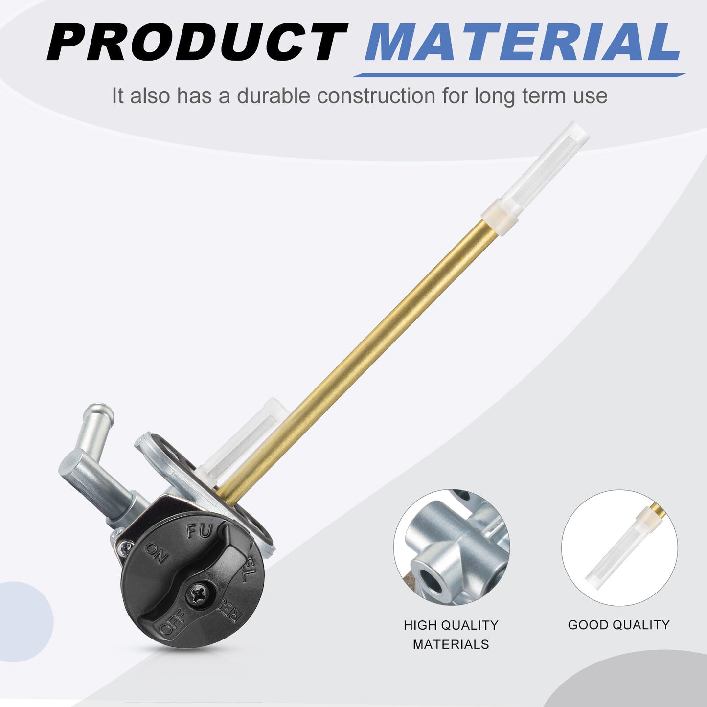 Fuel Tap Petcock for Kawasaki ZX750 Ninja ZX7R ZX7RR (1996–2003)