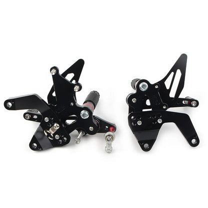 Rear Footpegs for Kawasaki Z900 2021-2023 - Black Aluminum