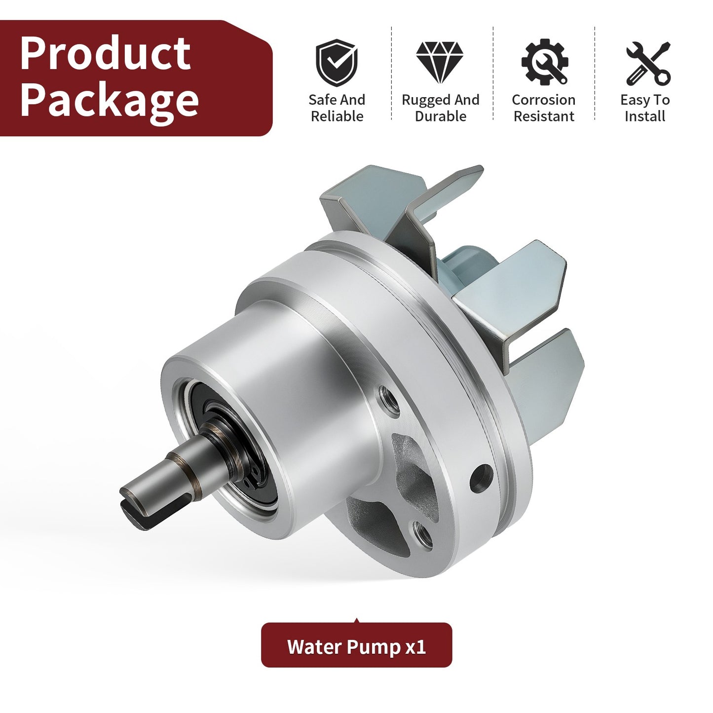 Water Pump for Honda Goldwing GL1000 GL1100 GL1200 (1975–1987)