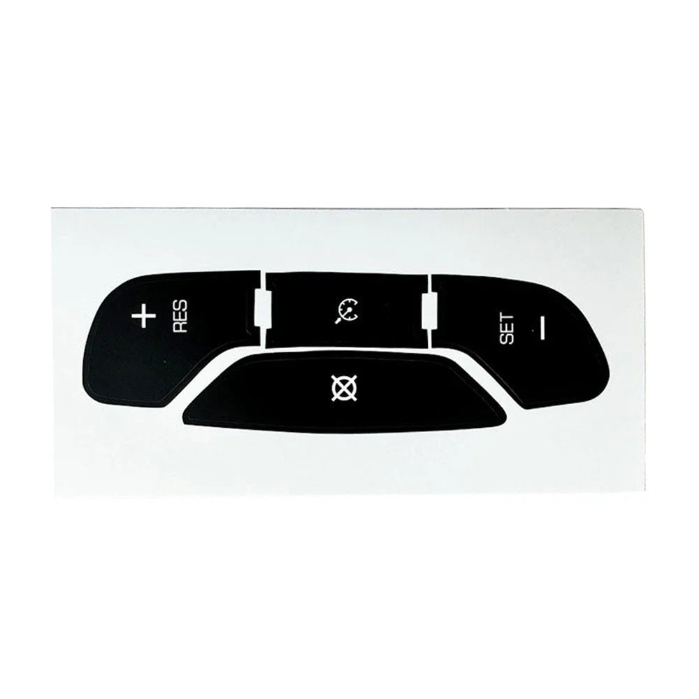 Steering Wheel Navigation Radio Button Sticker for Cadillac Chevy Tahoe Suburban (2007-2014)