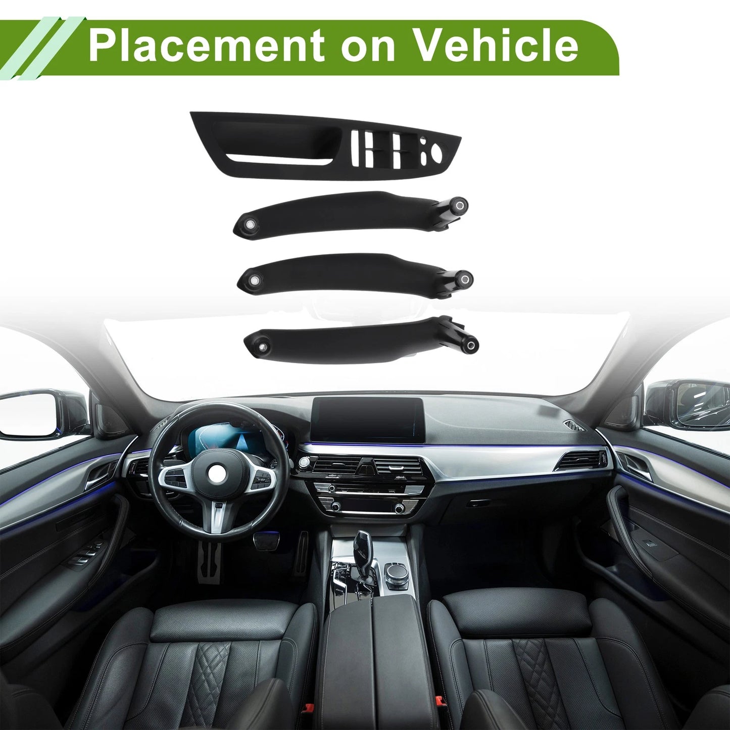 Set of 1 Window Switch Bezel Cover for BMW X5 (2008–2013)