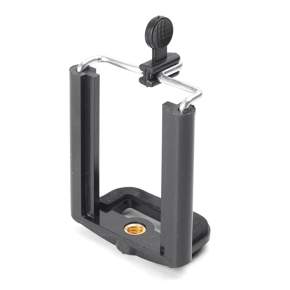 Universal Cell Phone Selfie Stick Tripod Holder - Black