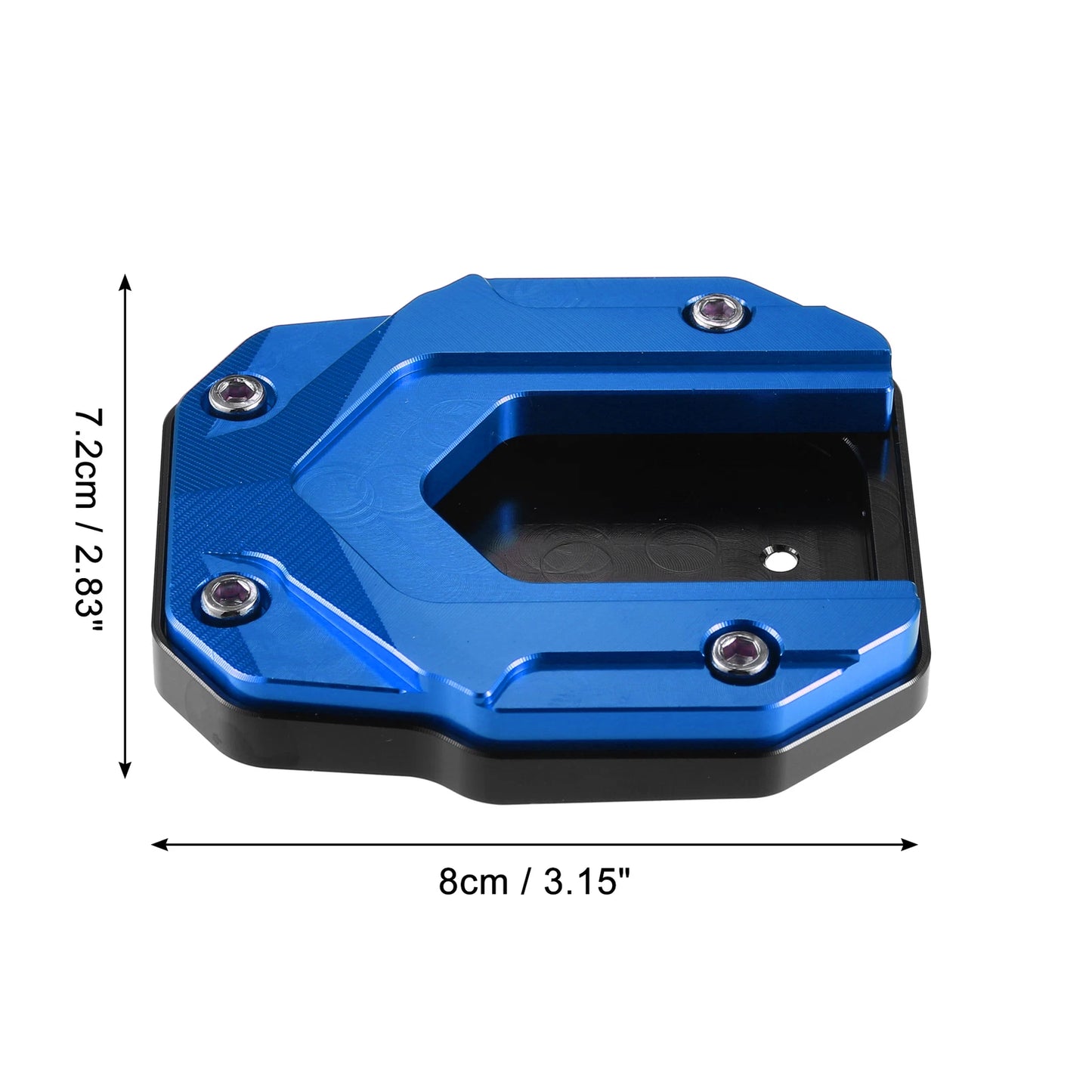 Set of 1 Aluminum Alloy Kickstand Plate Pad for BMW (Motorcycle)