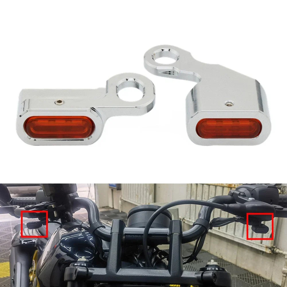 Mini LED Front Turn Signal Lights for Harley Sportster S (2021-2023) Pair