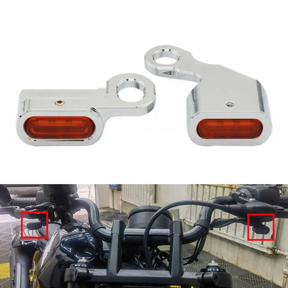 Mini LED Front Turn Signal Lights for Harley Sportster S (2021-2023) Pair