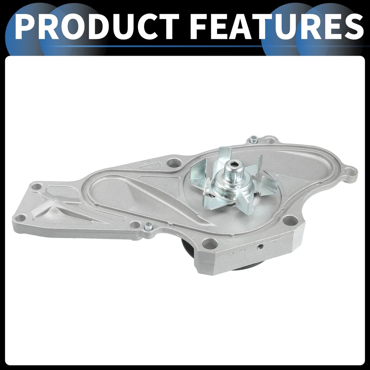 Water Pump & Tensioner Idler Pulley Kit for Acura CL (2001-2003)