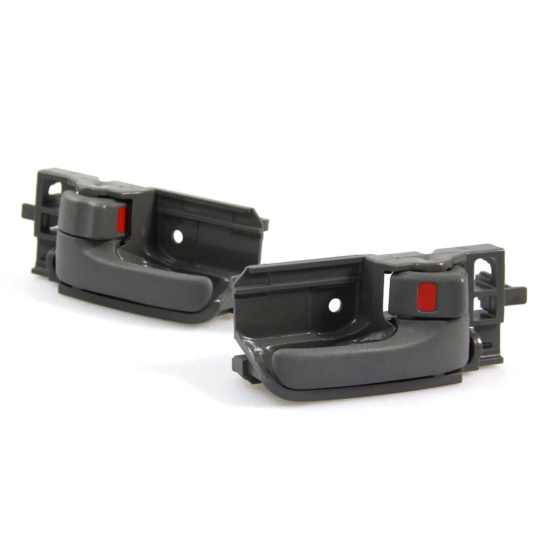 Set of 4 Gray Door Handles & Bezels for Toyota Hilux Smart Cab (2005–2015)