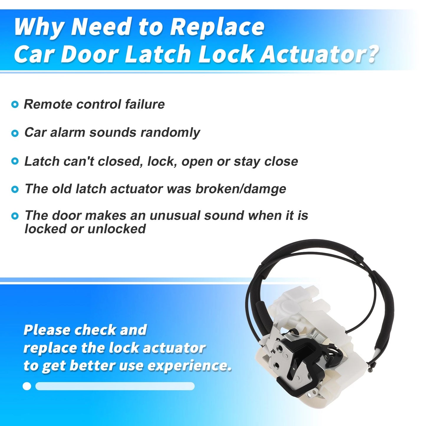 82500ZP80A Rear Right Power Door Lock Actuator for Nissan Pathfinder (2005–2012)
