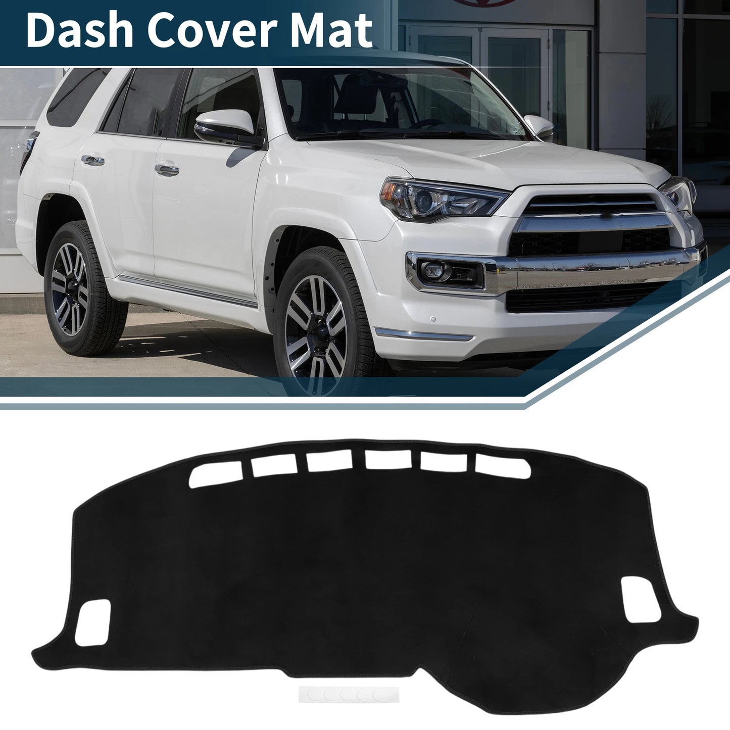 Dashboard Cover Mat for Nissan Dayz B40 Series (2014–2020) Black