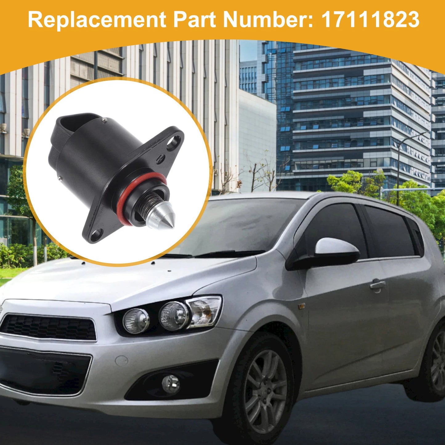 Idle Air Control Valve for Chevrolet Beretta (1992) No. 17111823