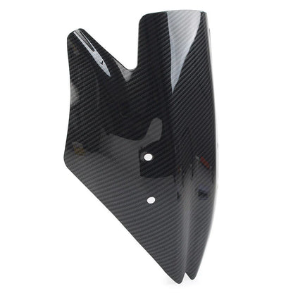 Black Carbon Fiber ABS Windshield for KAWASAKI Z1000 (2007-2009)