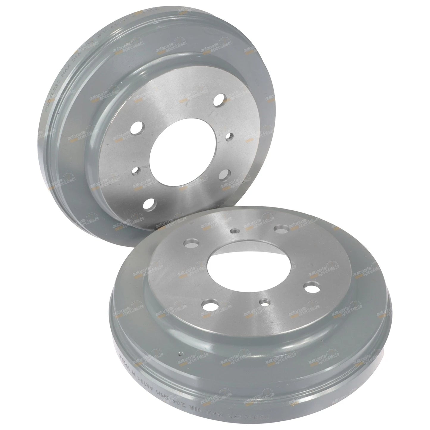 2X Rear Drum Brakes for Nissan Tiida C11 (2006–2013) Hatchback Sedan