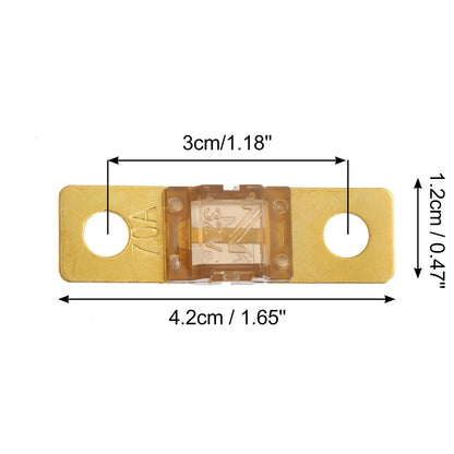 2pcs 70A 32V AMI Fuses for Car Truck Motorcycle Boat Audio (Universal)