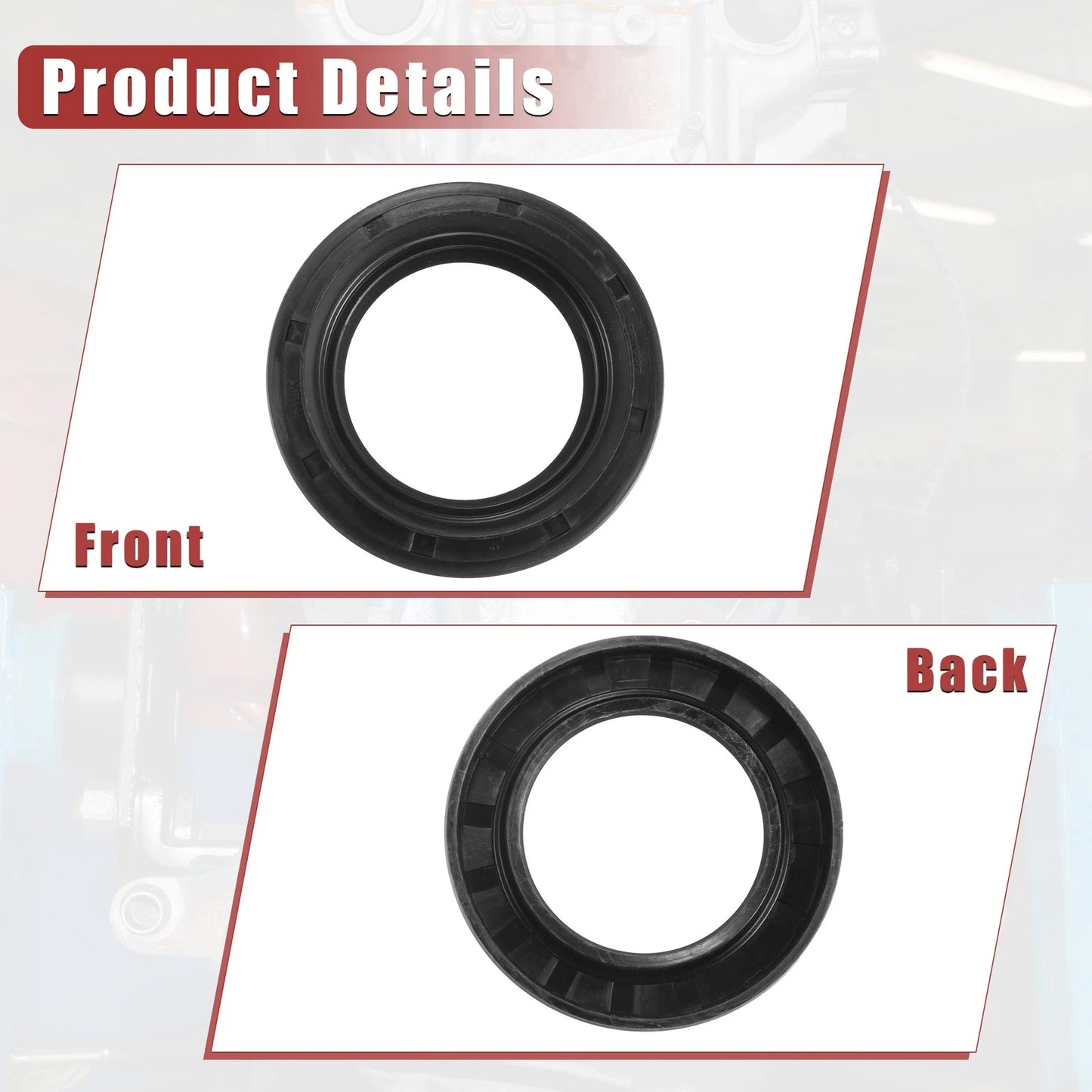 2X Engine Crankshaft Oil Seal for Toyota Land Cruiser (1981–1990) No. 9031148022