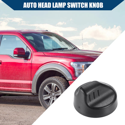 Head Lamp Switch Knob for Ford F-150 (1997–2004) Black Plastic