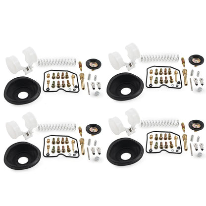 Set of 4 Carburetor Repair Kits for Kawasaki Voyager XII ZG1200 (1986–2003)