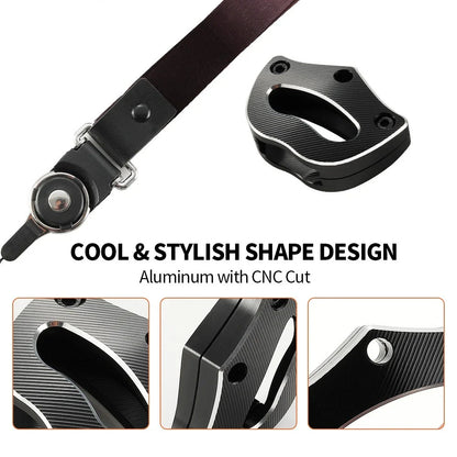 Aluminum Key Cover w/ Lanyard for Can-Am Spyder RS RTS RT ST STS F3 (2014-23)