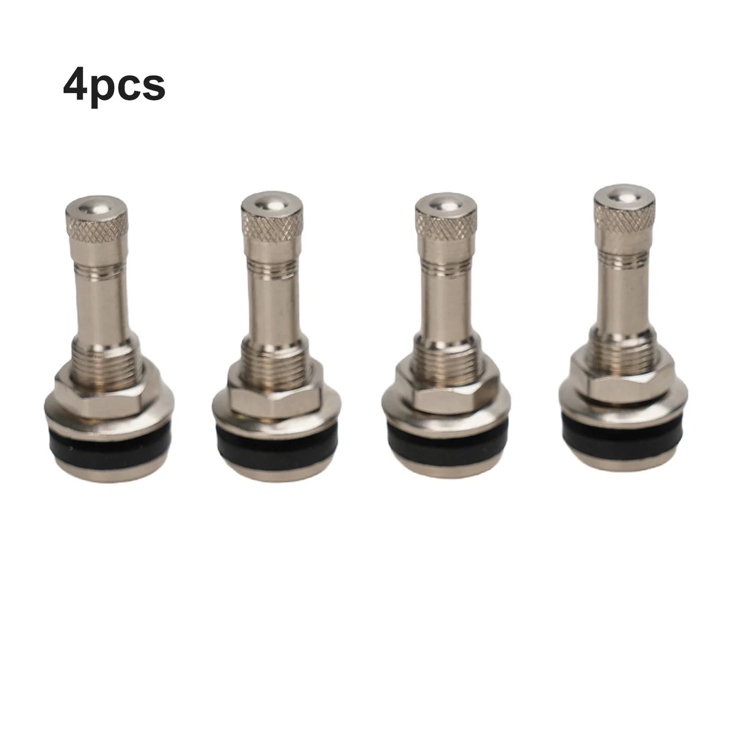 4pcs TR416 Chrome Tubeless Bolt-In Valve Stems