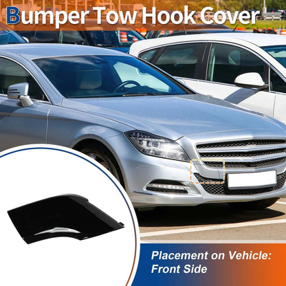 Tow Hook Cover for Mercedes-Benz CLS550 (2012–2018) A2188850026 Black