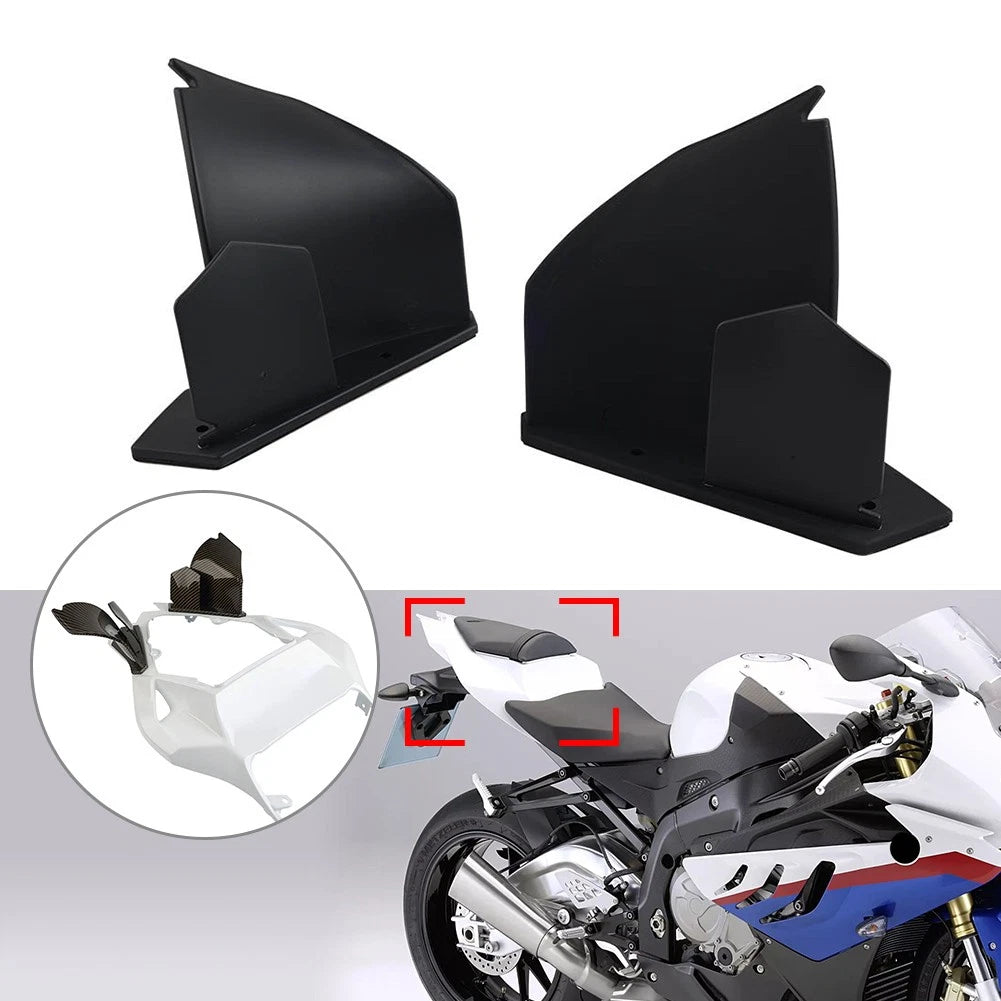 Black Fixed Wing Fairing Winglet Spoiler for BMW S1000RR (2009–2014)